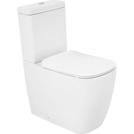 Унитаз-компакт безободковый Cezares Lux CZR-159-CPR - фото 