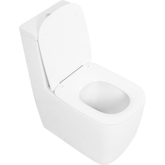 Унитаз-компакт безободковый Cezares Lux CZR-159-CPR - фото 2