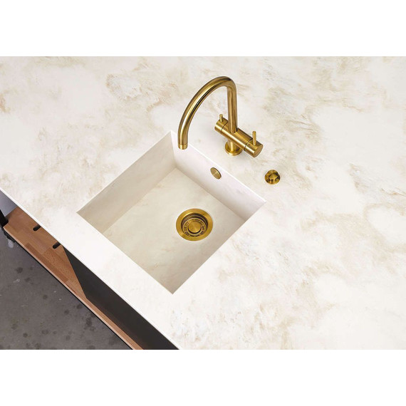 Арматура для кухонной мойки Omoikiri WK-1-CL-R-A AB 4957092, античная латунь - фото 3