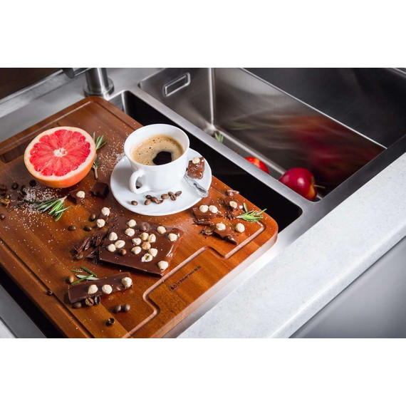 Разделочная доска Omoikiri CB-01-WOOD 4999005, венге - фото 