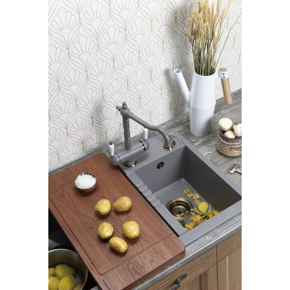 Разделочная доска Omoikiri CB-04-WOOD-L 4999009, венге - фото 3