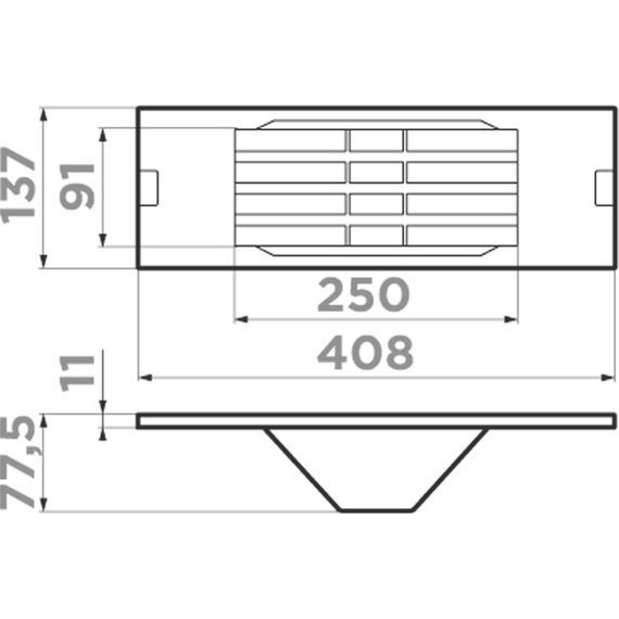 Подставка для тарелок Omoikiri FG-01 PRO BL MATT 4999045, чёрный матовый - фото 2