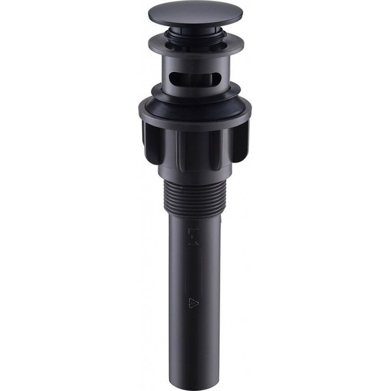 Донный клапан BelBagno BB-PCU-03-NERO, чёрный матовый - фото 