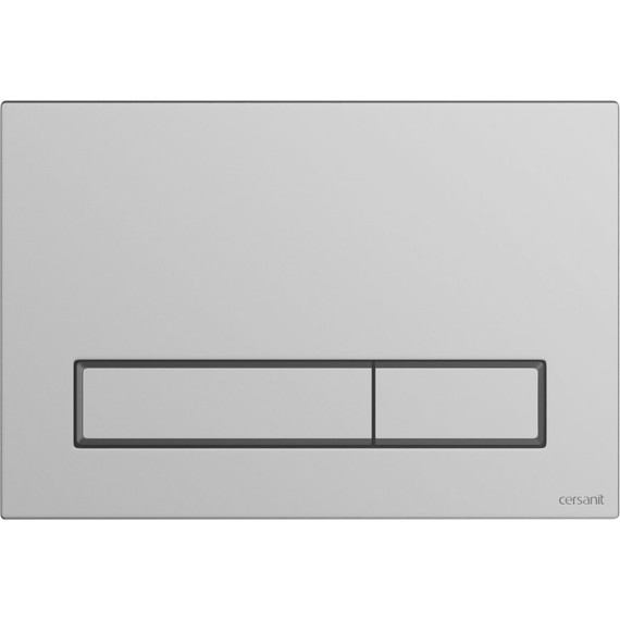 Кнопка смыва Cersanit Blick A64078, хром матовый - фото 