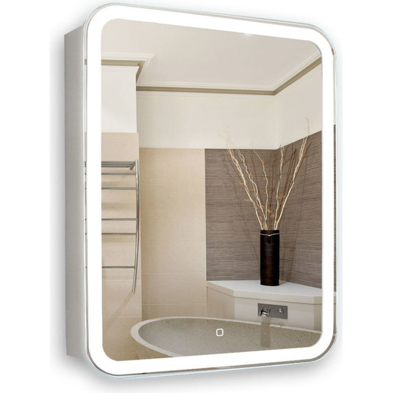 Зеркало-шкаф Azario Фиджи Led 60 см - фото 