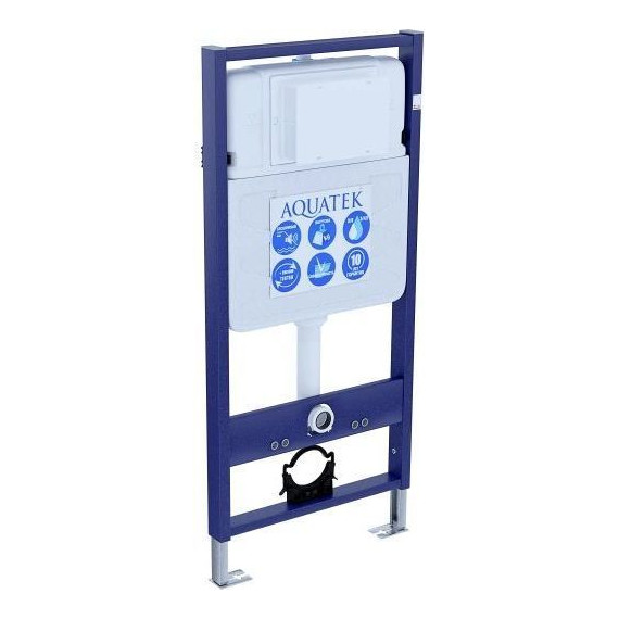 Инсталляция Aquatek Standart 50 INS-0000012 с подвесным унитазом BelBagno Sela BB3201CHR - фото 4