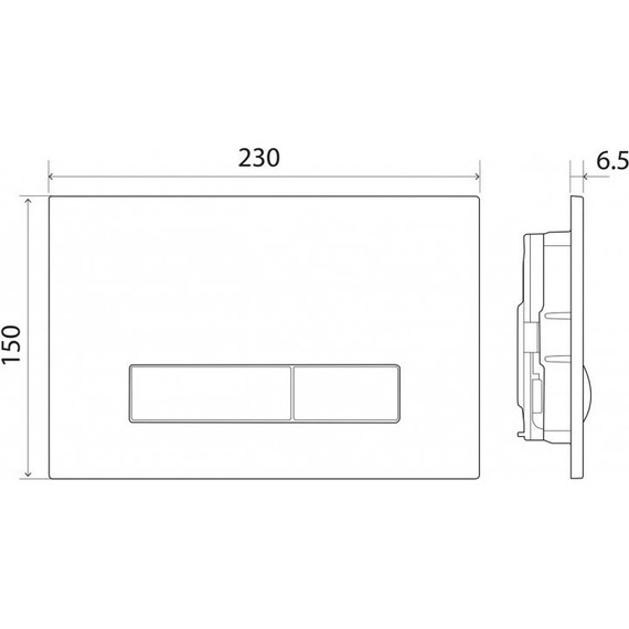 Инсталляция BelBagno BB002-80 с подвесным унитазом BelBagno Tre BB8001CHR/SC - фото 15