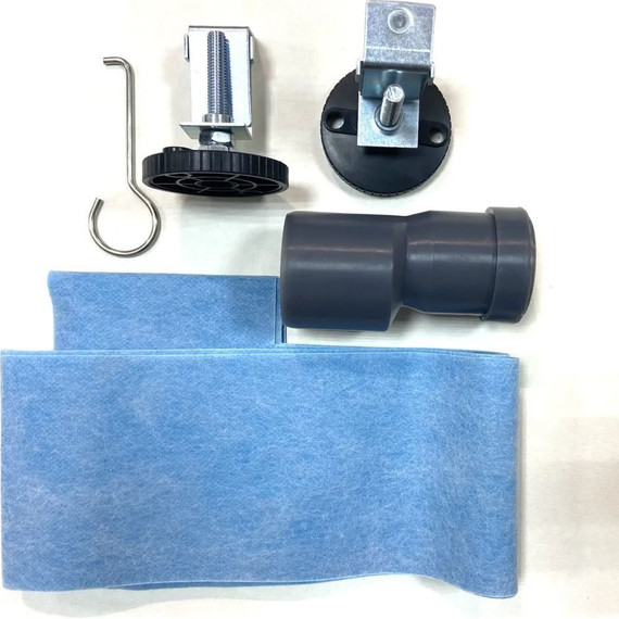 Трап Haiba 50 см HB93500-7, нержавеющая сталь, чёрный матовый - фото 6