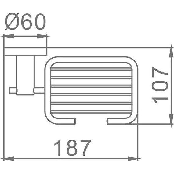 Мыльница Haiba HB8302-1 - фото 2