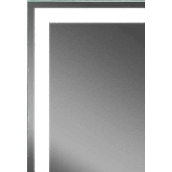 Зеркало-шкаф Art&Max Techno Led 100 см AM-Tec-1000-800-2D-F-Nero, черный матовый - фото 4