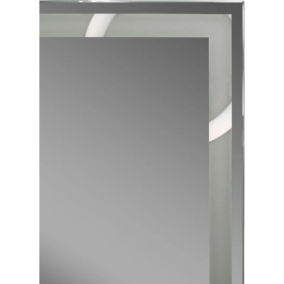 Зеркало-шкаф Art&Max Techno Led 60 см AM-Tec-600-800-1D-DS-F-Nero, черный матовый - фото 11