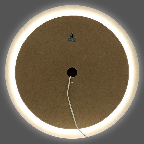 Зеркало Art&Max Napoli Led 80 см AM-Nap-800-DS-F, черный матовый - фото 10