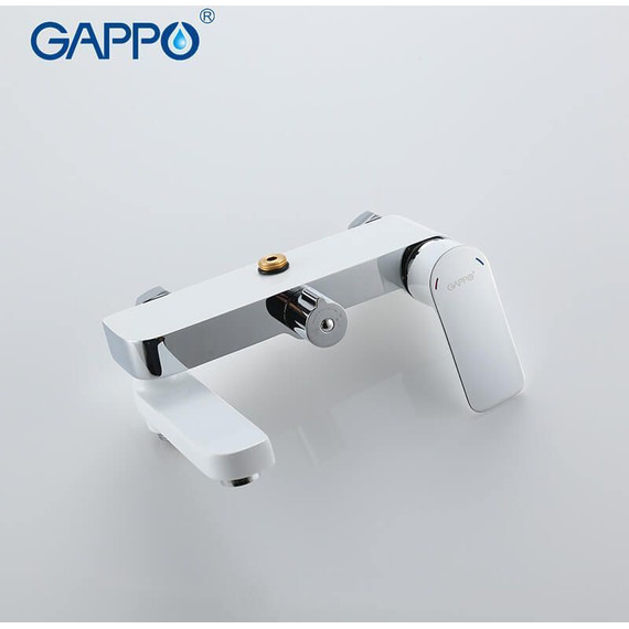 Душевая стойка Gappo G2448-8, белый/хром - фото 3