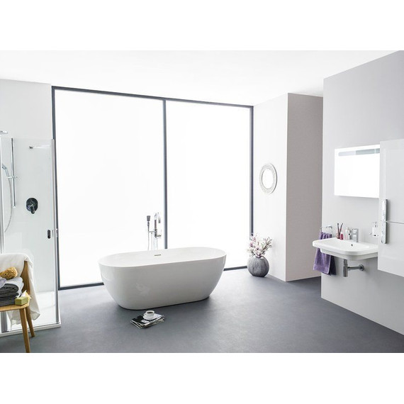 Ванна отдельностоящая Ravak Freedom O 169х80 см XC00100032 (чёрный слив) - фото 5