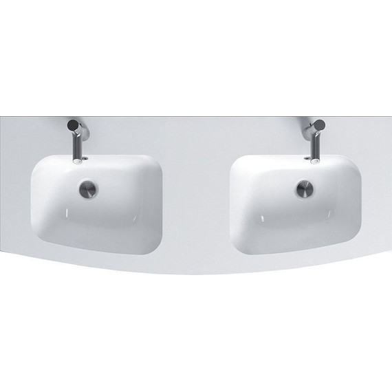 Тумба подвесная с раковиной Jacob Delafon Nona 140 см EB1891RU-G98, темно-синий (раковина из искусственного мрамора EB1883RU-00) - фото 3