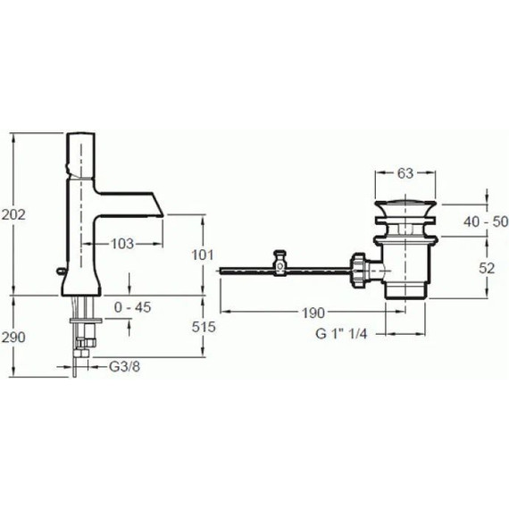 Смеситель для раковины Jacob Delafon Toobi E8959-BN, полированный никель - фото 3
