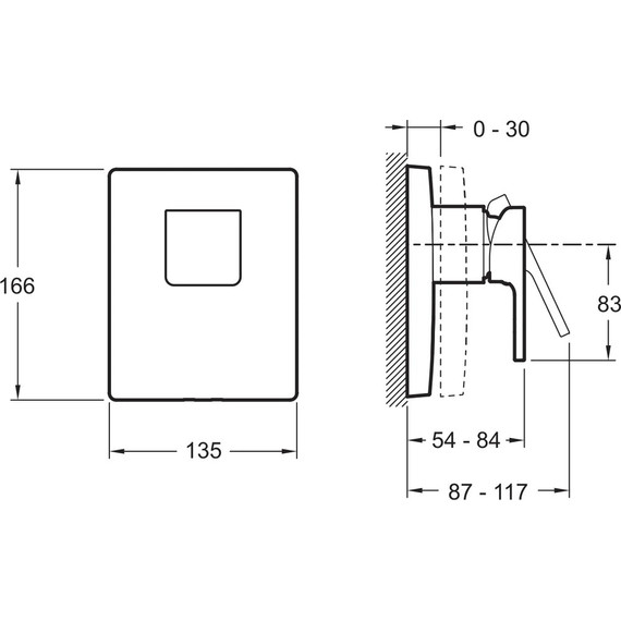Смеситель для душа Jacob Delafon Strayt E98632-CP - фото 2