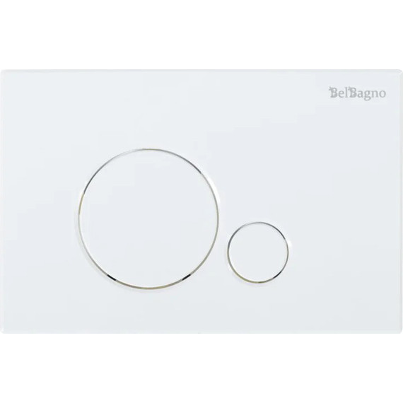 Инсталляция BelBagno BB002-80 с подвесным безободковым унитазом BelBagno Uno BB3105CHR/SC (кнопка Sfera, белая) - фото 11