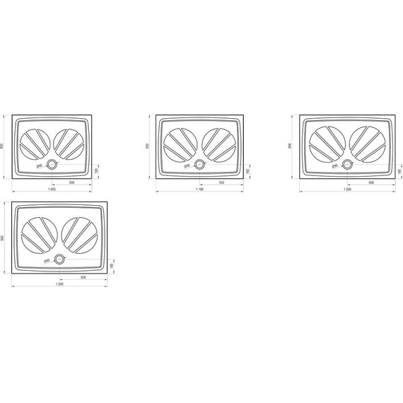 Поддон Ravak Galaxy Gigant Pro 120х70 см XA03G101010 - фото 4