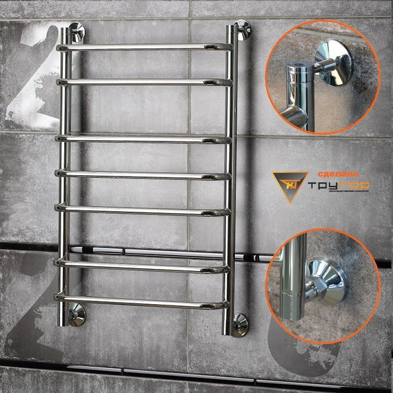 Полотенцесушитель водяной Тругор Идеал НК3 П7 500x800 мм 00-00021718 - фото 3