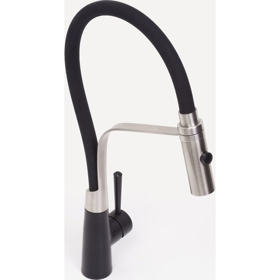 Смеситель для кухни WasserKraft A8417, черный/нержавеющая сталь - фото 10