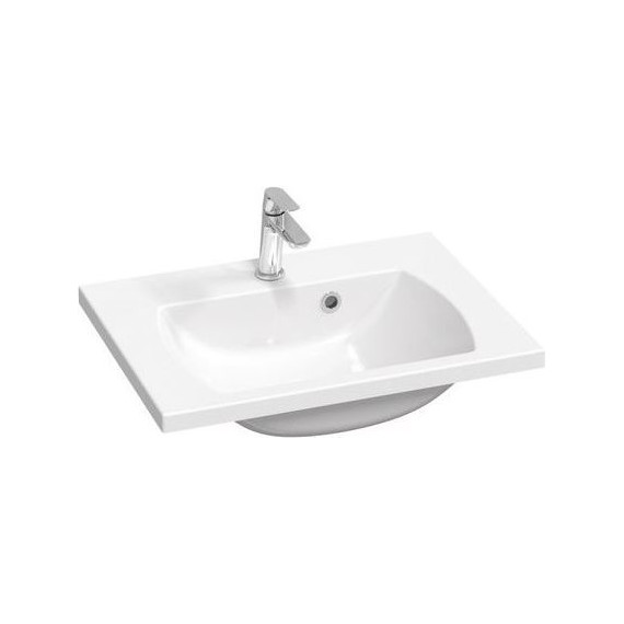 Тумба подвесная с раковиной Ravak Classic II 60 см X000001476, белый - фото 2