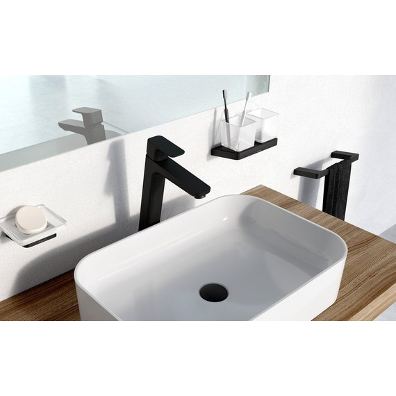 Донный клапан Ravak X01762, чёрный матовый - фото 2