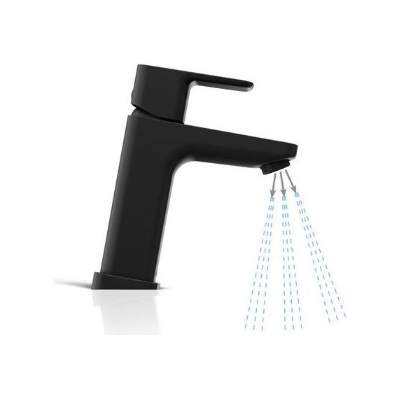 Смеситель для раковины Ravak 10° Free black -TD F 011.20 X070147, чёрный матовый - фото 3