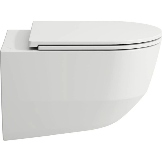 Унитаз подвесной Laufen Pro Rimless 8.6695.7.000.000.1 с крышкой микролифт - фото 4