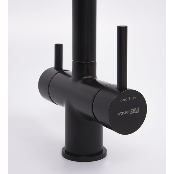 Смеситель для кухни WasserKraft A8367, черный матовый - фото 12