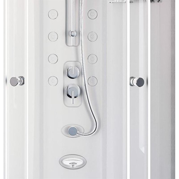 Душевая кабина Радомир Паола 2 103x103 см, белый/прозрачное - фото 3