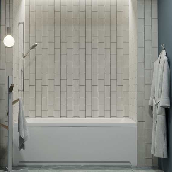 Ванна акриловая 1ACReal Тори 150 см с каркасом, Размер - мм: 1500х700 - фото 6