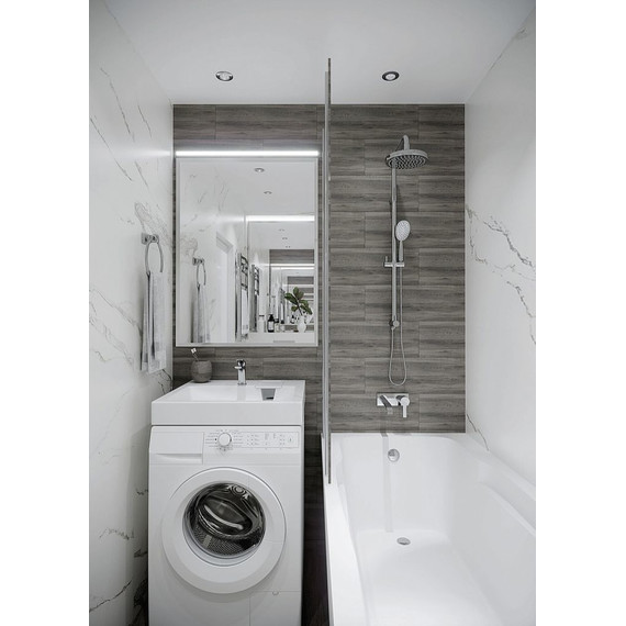 Раковина над стиральной машиной Azario Beta 60 см CS00078301 - фото 4