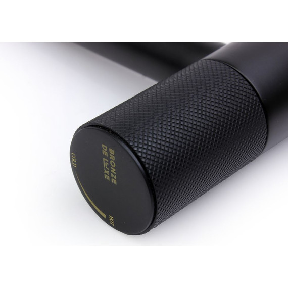 Смеситель для раковины Bronze de Luxe Avantgarde 2010H, черный матовый - фото 3