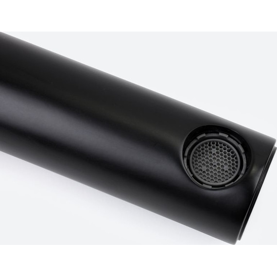 Смеситель для раковины настенный Bronze de Luxe Avantgarde 2021RH, чёрный матовый/красный - фото 3