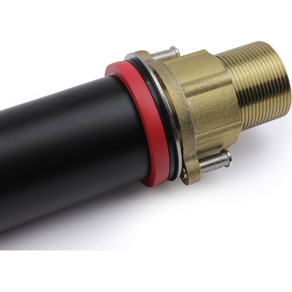 Смеситель для раковины высокий Bronze de Luxe Avantgarde 2030RH, черный матовый/красный - фото 6