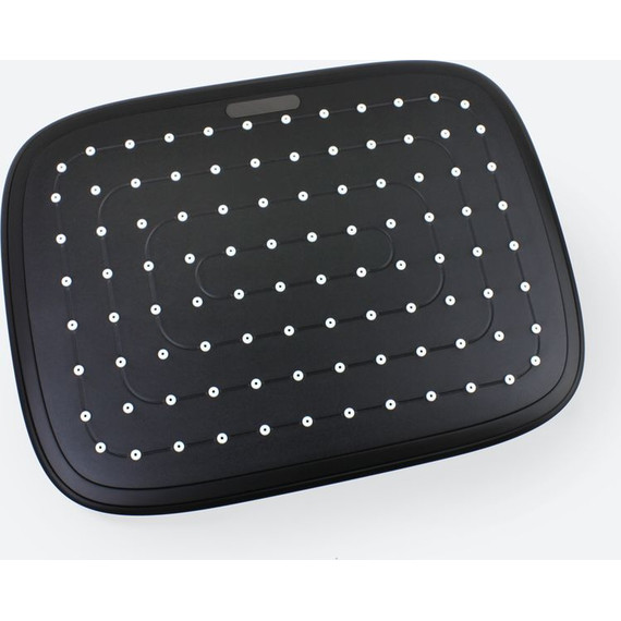 Душевая стойка Bronze de Luxe Avantgarde 2039RGB, чёрный матовый/розовое золото - фото 6