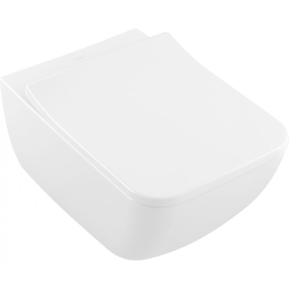 Унитаз подвесной безободковый Villeroy&Boch Venticello 4611RS01 с крышкой микролифт - фото 