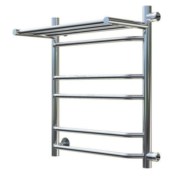 Полотенцесушитель водяной Тругор Браво3 ПМ с боковым подводом и полкой П6 500х600 мм R (м/о 500 мм) 00-00017301 - фото 