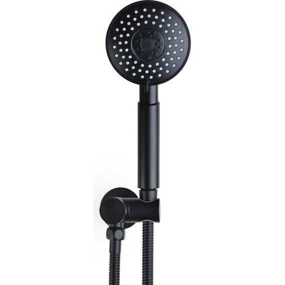 Душевая система для ванны Bronze de Luxe Scandi 14582/1B, черный матовый - фото 4