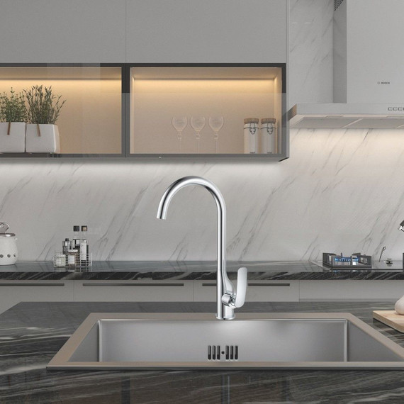 Смеситель для кухни Haiba HB70616 - фото 2