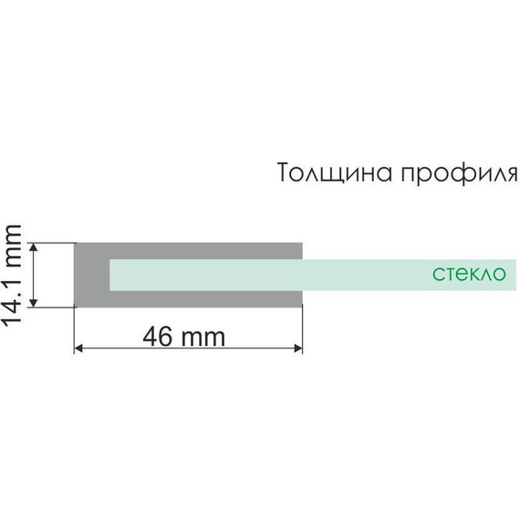 Душевая дверь WasserKraft Aller 120 см 10H05R (стекло 8 мм), хром/прозрачное - фото 11
