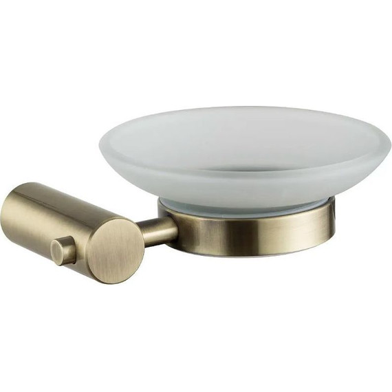 Мыльница Haiba HB8402-4, цвет бронза - фото 