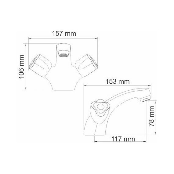 Смеситель для умывальника WasserKraft Amper 2903 - фото 15