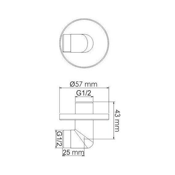 Шланговое подсоединение WasserKraft A134 - фото 2