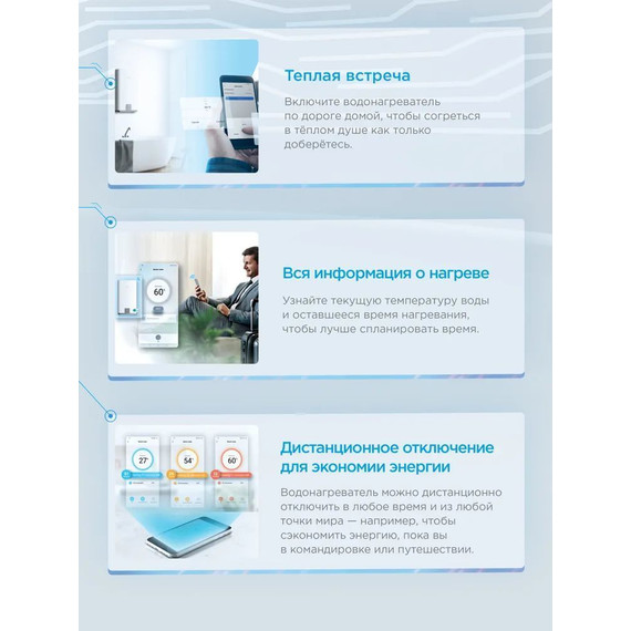 Бойлер электрический Midea MWH-5020-FED на 50 л. с Wi-Fi 4627121258224 - фото 12