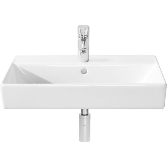 Тумба подвесная с раковиной Roca Oleta 60 см A857639806, белый глянцевый - фото 13