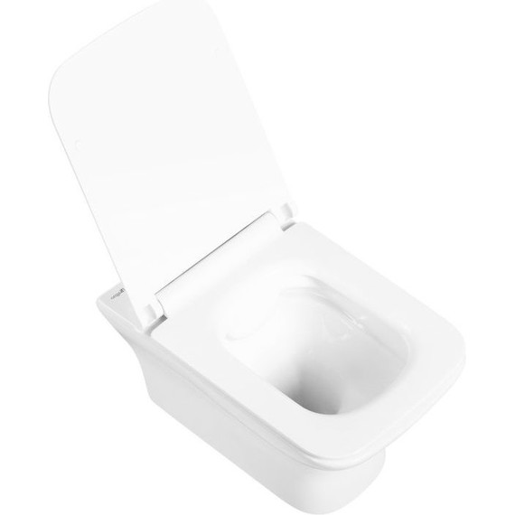 Унитаз подвесной безободковый Belbagno Romano BB248CHR-SM с крышкой микролифт - фото 3