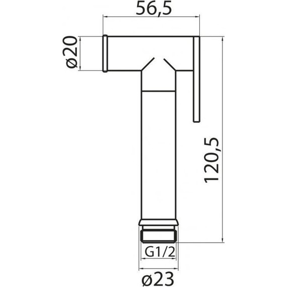 Гигиенический душ Cezares CZR-ID2-01 - фото 4