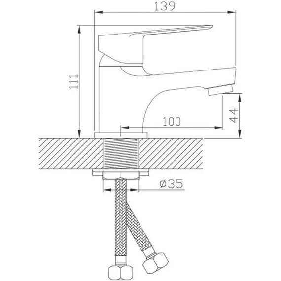 Набор смесителей 3 в 1 для душа Diadonna D80-900119 - фото 6